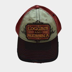 Loggins And Messina Mens Together Again 2009 Tour Rare Trucker Patch Cap Hat New